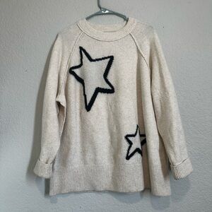 Aerie Cream Knit Sweater